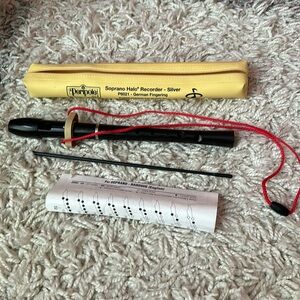 Peripole Soprano Halo Recorder Silver P6021